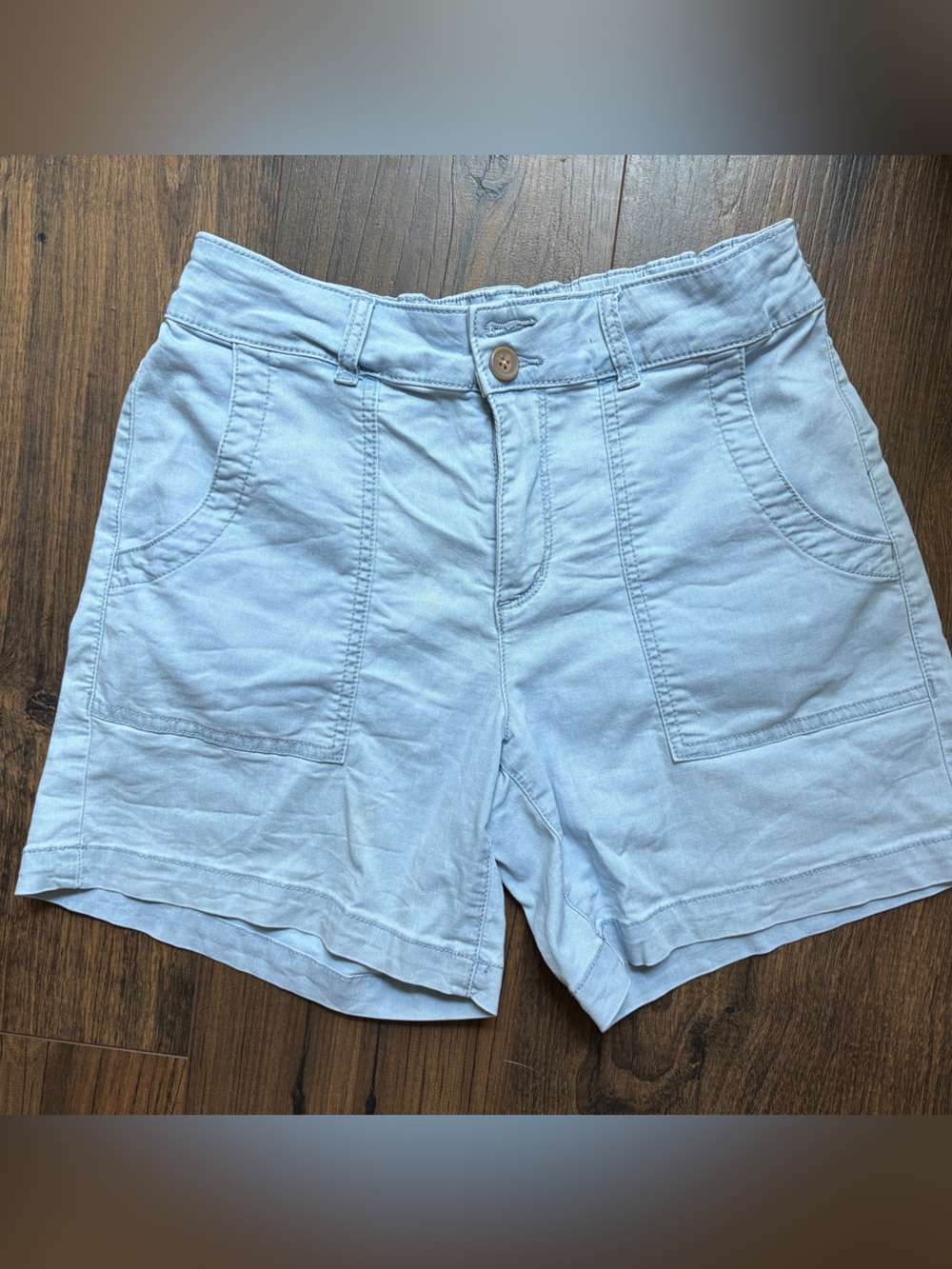 Sanctuary Light Blue Women's Casual Pocket Bermudas